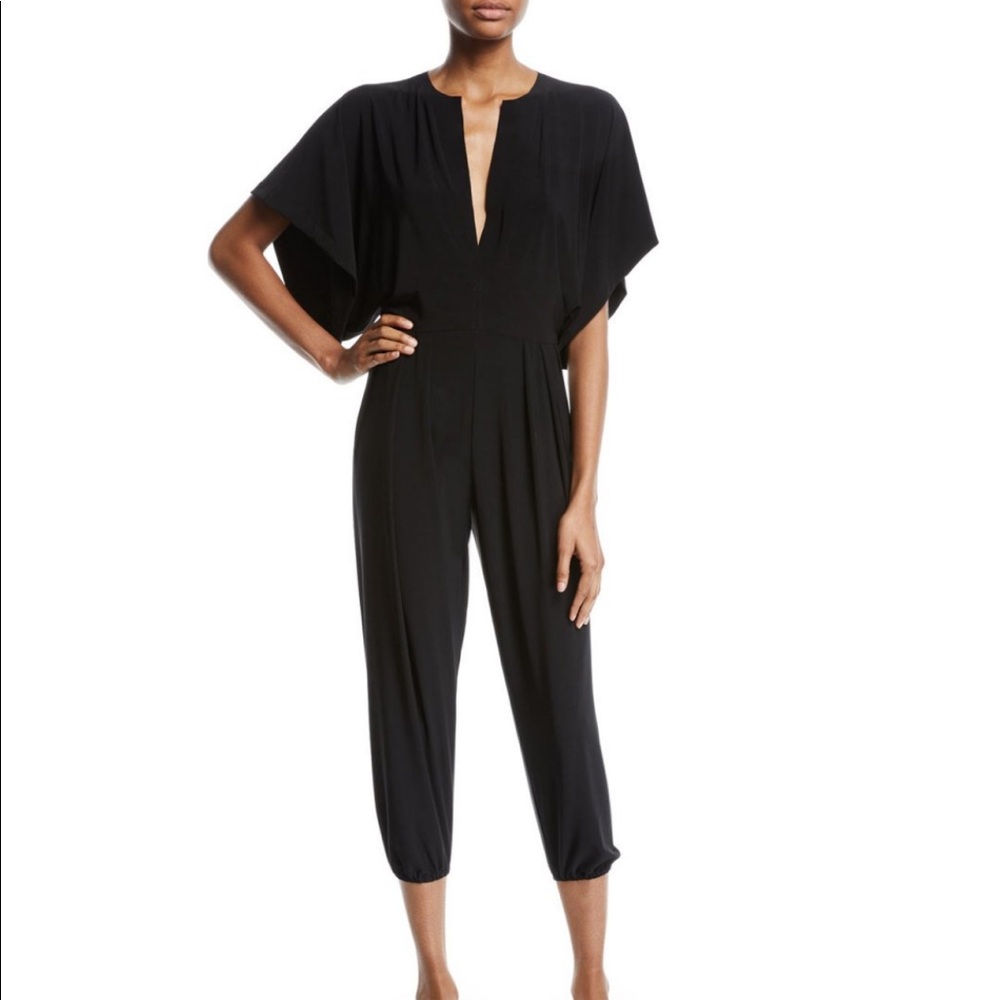 Norma Kamali black jumpsuit XS Brand new TAGS